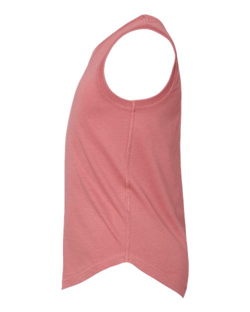 Girls' Relaxed Fine Jersey Tank – Detail