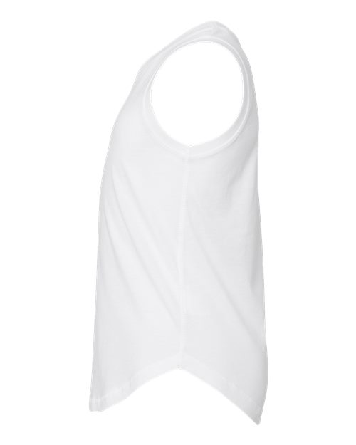 Girls' Relaxed Fine Jersey Tank – Detail