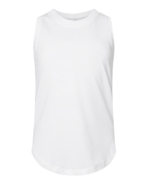 Girls' Relaxed Fine Jersey Tank – Front