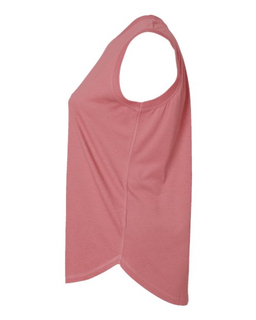 Women's Curvy Relaxed Fine Jersey Tank – Detail