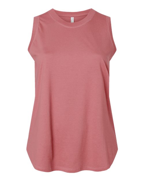Women's Curvy Relaxed Fine Jersey Tank – Front