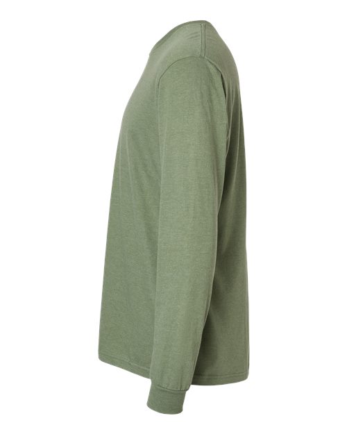 Unisex Softstyle® CVC Long Sleeve T-Shirt – Detail