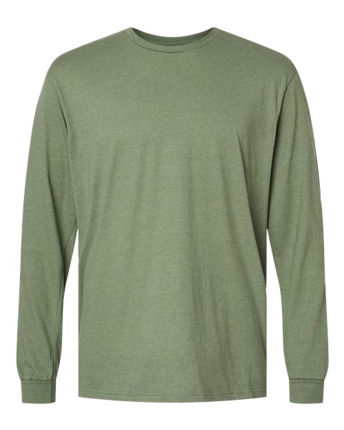 Unisex Softstyle® CVC Long Sleeve T-Shirt – Front
