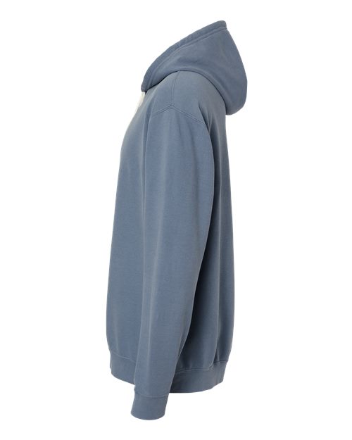 Unisex Garment-Dyed Lightweight Hooded Sweatshirt – Detail