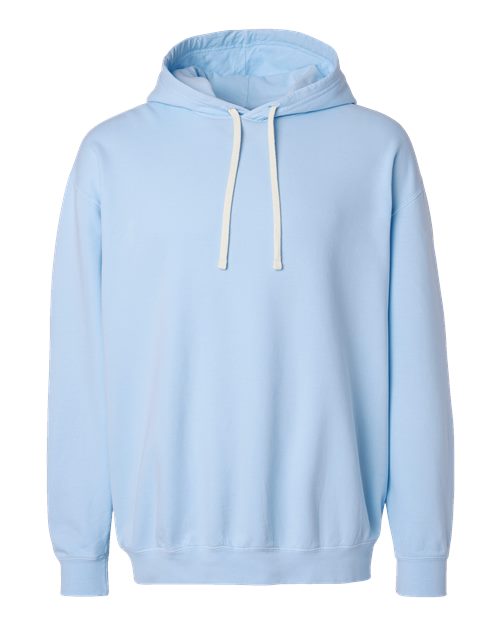Unisex Garment-Dyed Lightweight Hooded Sweatshirt – Front