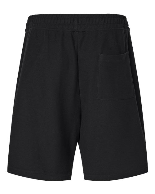 Unisex Pique Gym Shorts – Back