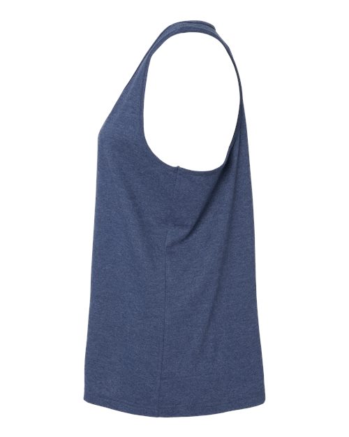 Women's Softstyle® CVC Racerback Tank Top – Detail
