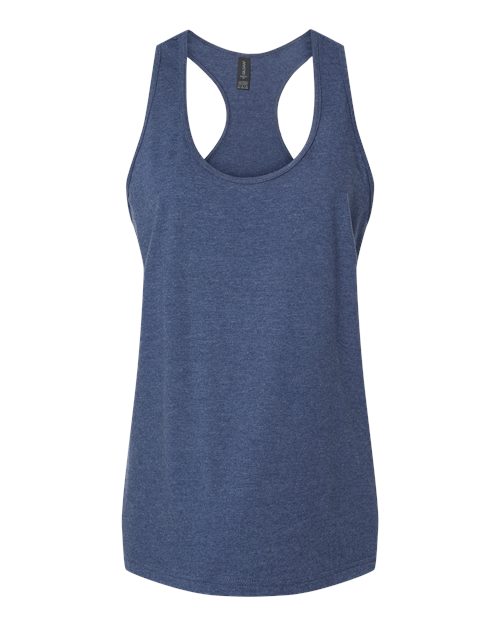 Women's Softstyle® CVC Racerback Tank Top – Front
