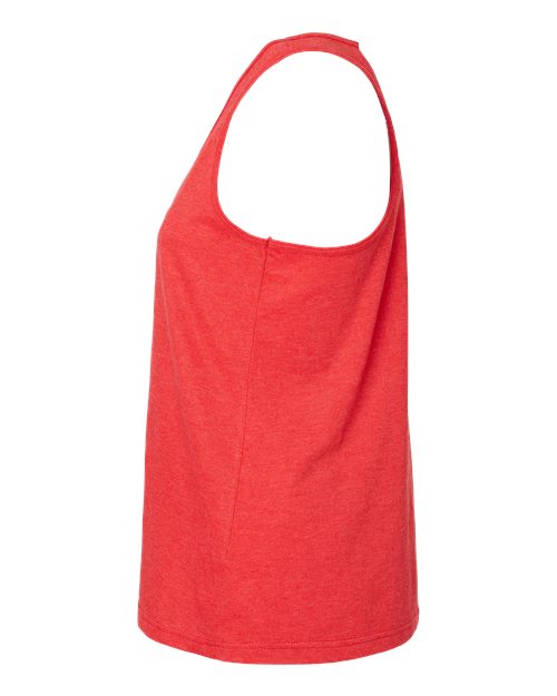 Women's Softstyle® CVC Racerback Tank Top – Detail