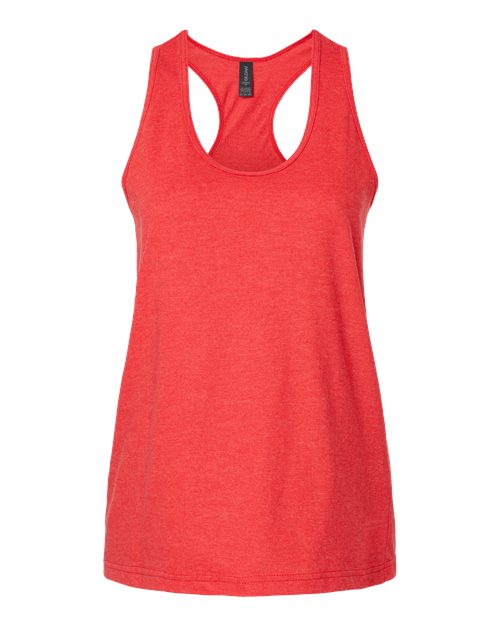 Women's Softstyle® CVC Racerback Tank Top – Front