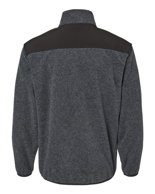Men's Ranger Melange Fleece Pullover – Back