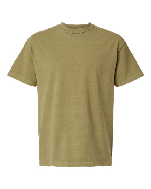Unisex Heavyweight Cotton Garment-Dyed Tee – Front