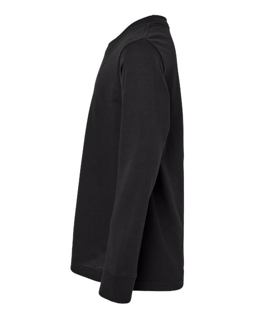 Youth Cotton Long Sleeve Tee – Detail