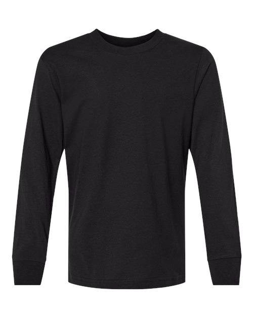 Youth Cotton Long Sleeve T-Shirt – Front