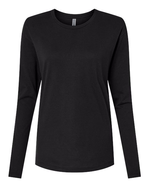 Women's Cotton Relaxed Long Sleeve T-Shirt – Front