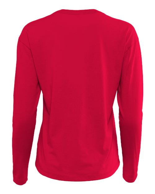 Women's Cotton Relaxed Long Sleeve Tee – Back