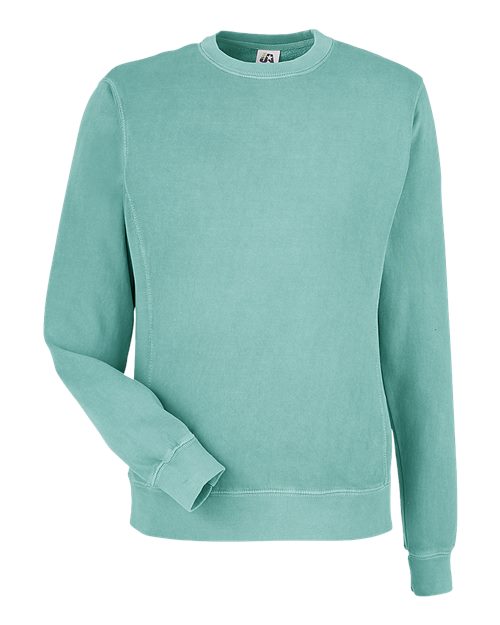 Unisex Pigment-Dyed Fleece Crewneck Sweatshirt – Front