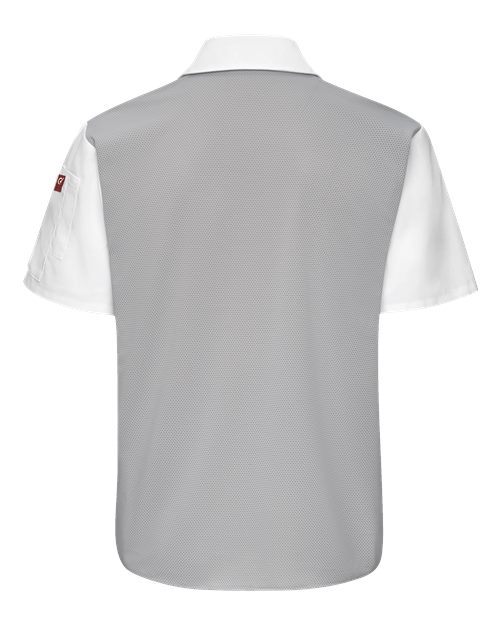 Poplin Airflow Cook Shirt with OilBlok – Back