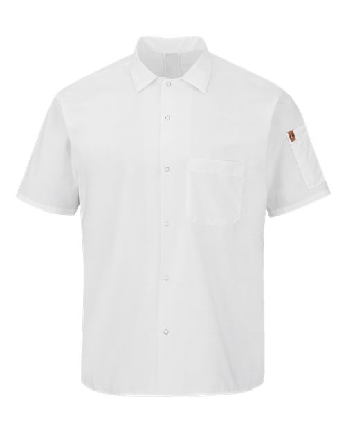 Mimix™ Short Sleeve Cook Shirt with OilBlok – Front