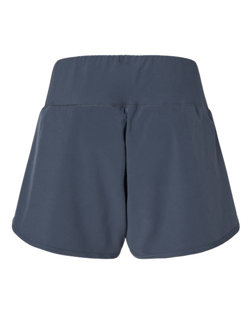 Women's Stretch Woven Lined Shorts – Back
