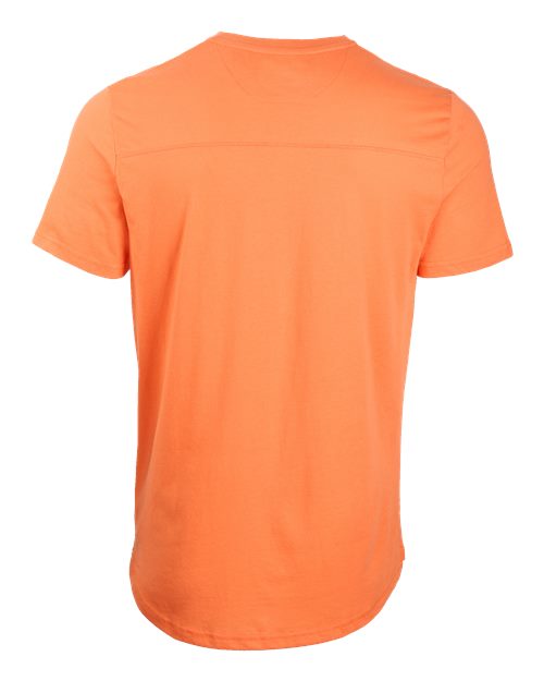 Men's High V-Neck T-Shirt – Back