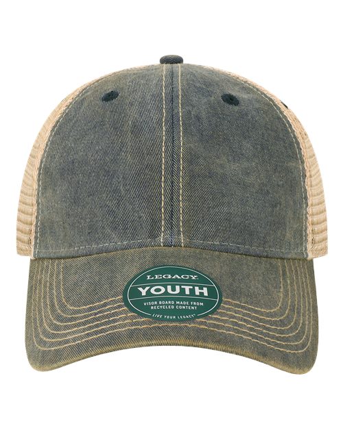 Youth Old Favorite Trucker Cap – Front