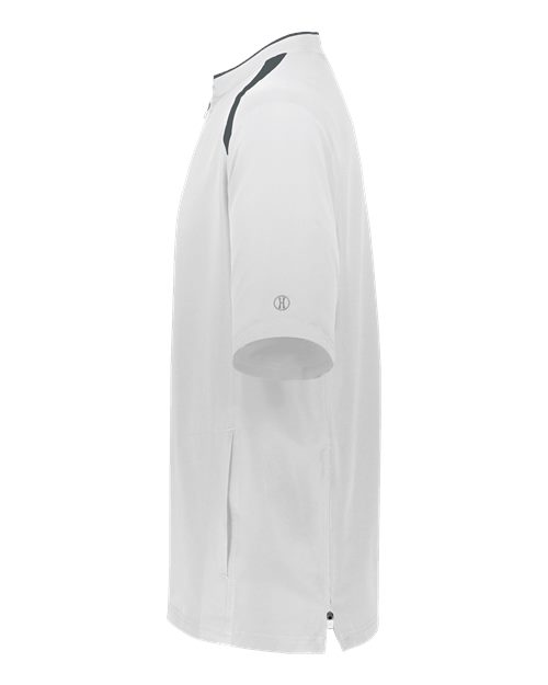 Youth Clubhouse Short Sleeve Quarter-Zip Pullover – Detail