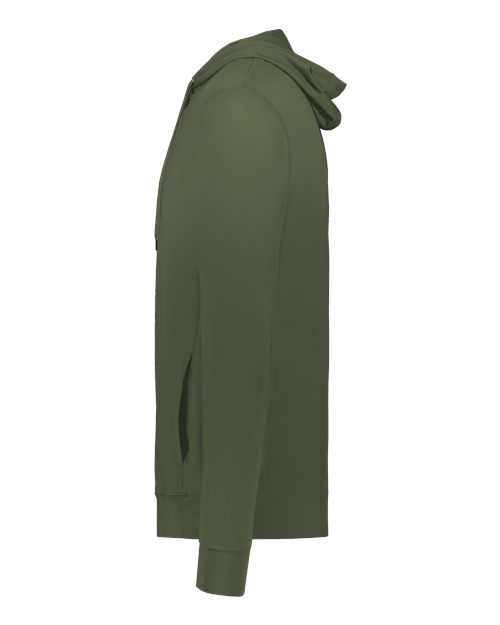 Men's Eco Revive™ Ventura Soft Knit Hooded Sweatshirt – Detail