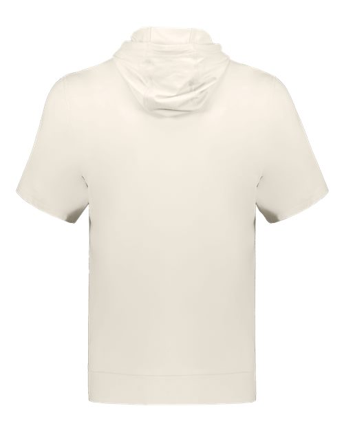 Men's Eco Revive™ Ventura Soft Knit Short Sleeve Hooded Sweatshirt – Back