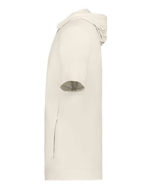 Youth Eco Revive™ Ventura Soft Knit Short Sleeve Hooded Sweatshirt – Detail