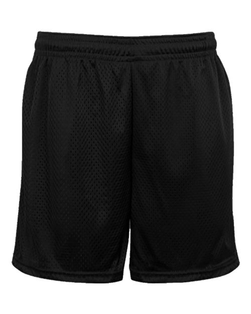 Unisex Tricot Mesh 5" Shorts – Front