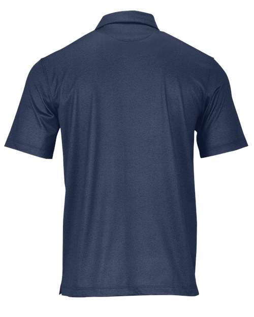 Men's Derby Sublimated Heathered Polo – Back