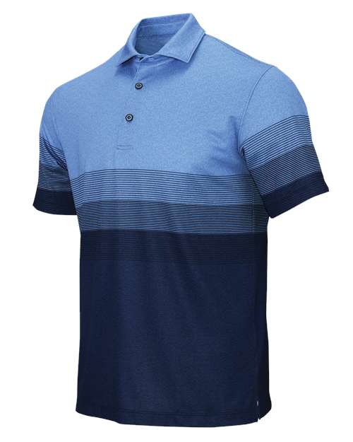 Men's Belmont Sublimated Heathered Polo – Side