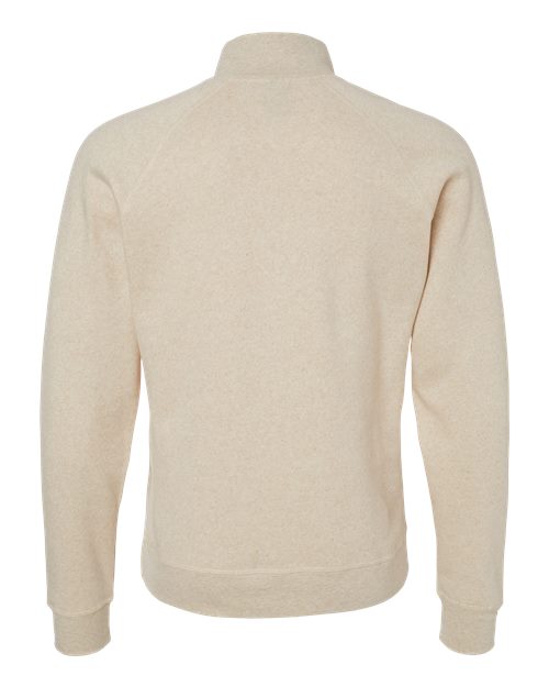 Men's Triblend Quarter-Zip Sweatshirt – Back