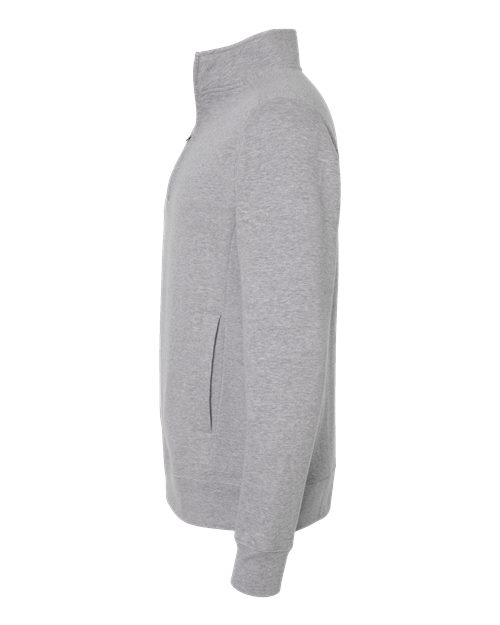 Unisex Heavyweight Fleece Quarter-Zip Sweatshirt – Detail