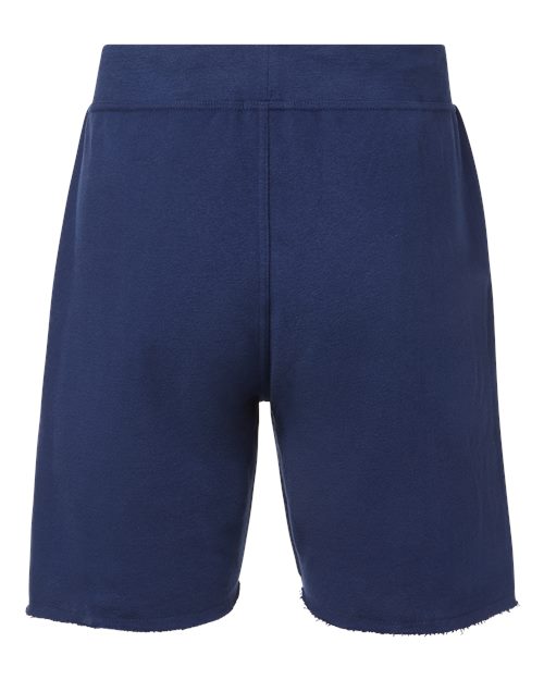 Unisex Vintage Fleece Shorts – Back