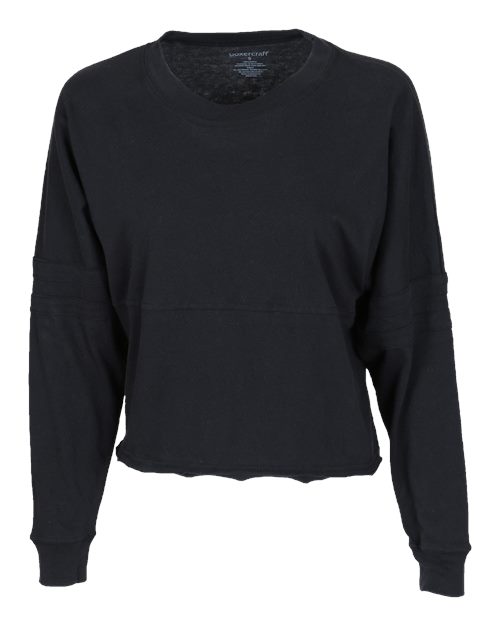 Women's Crop Retro Jesery – Front