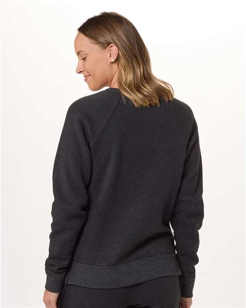 Women's Travel V-Neck Pullover – Back