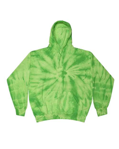 Unisex Tie-Dyed Hooded Sweatshirt – Front