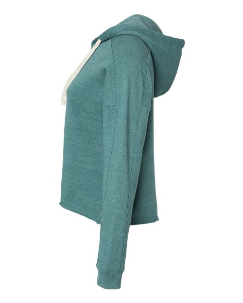 Women's Angel Fleece Crop Hooded Sweatshirt – Detail
