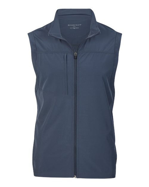 Men's Stretch Woven Vest – Front