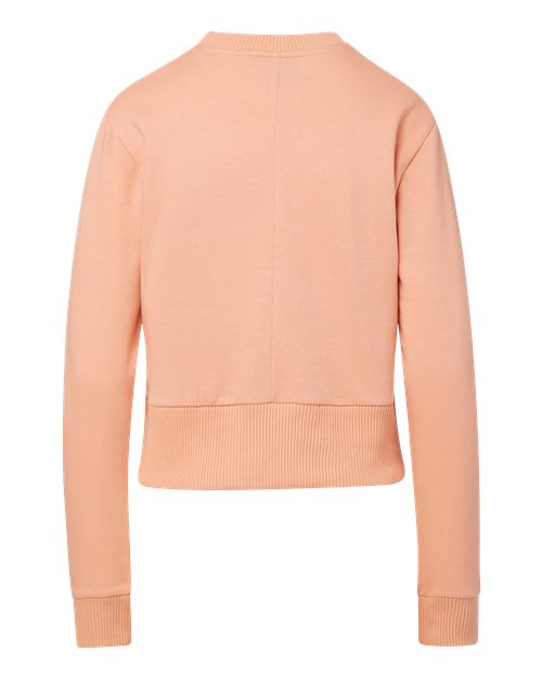 Women's Romi Cloud Fleece Crop Crewneck Sweatshirt – Back