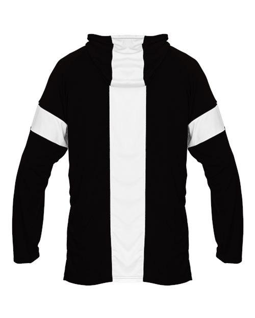 Unisex Contender Hooded Long Sleeve T-Shirt – Back