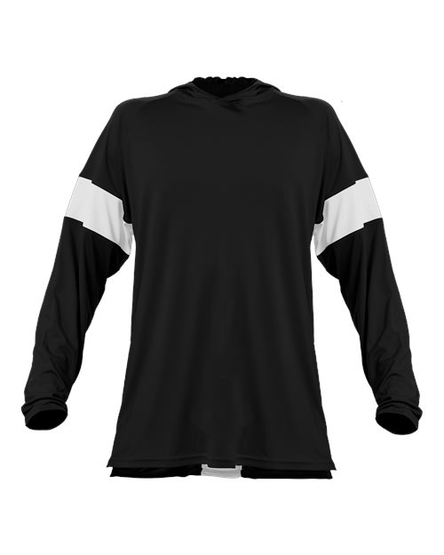 Unisex Contender Hooded Long Sleeve T-Shirt
