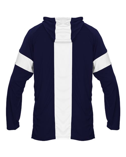 Unisex Contender Hooded Long Sleeve T-Shirt – Back