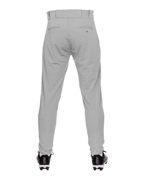 Unisex Crush Tapered Baseball Pants – Back