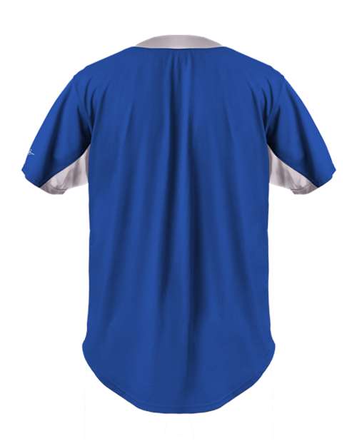Unisex Crush Full Button Baseball Jersey – Back