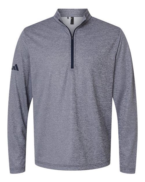 Men's Space Dyed Quarter-Zip Pullover – Front