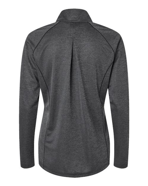 Women's Space Dyed Quarter-Zip Pullover – Back