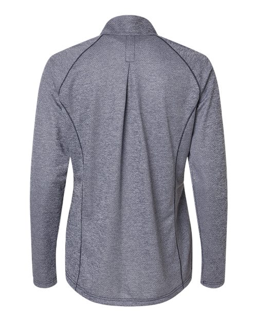 Women's Space Dyed Quarter-Zip Pullover – Back